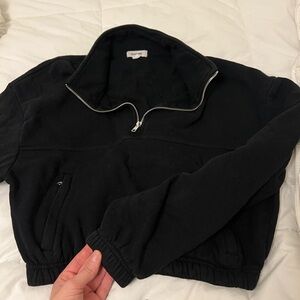 Garage Black Fleece Pullover